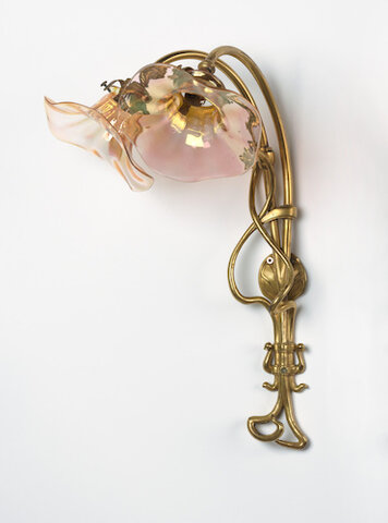 Applique murale à deux bras pour éclairage électrique