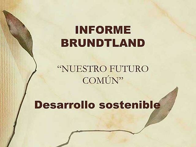 “Informe o reporte Brundtland”