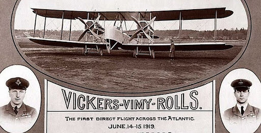 primer vuelo de larga distancia