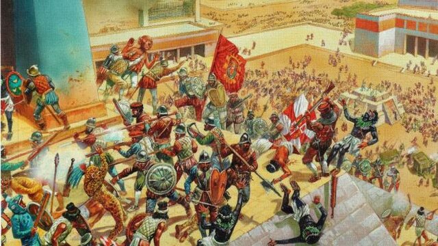 Caída de México Tenochtitlan