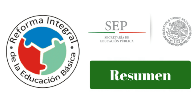2007-2012: Reforma integral de Educación Básica (2007-2012) con la que se pretende articular los 3 niveles de educación básica en un solo currículo.