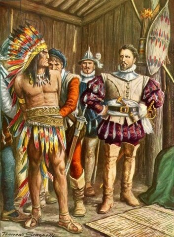 Moctezuma es tomado Prisionero