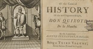 Cervantes escribe la primera parte deEl Quijote