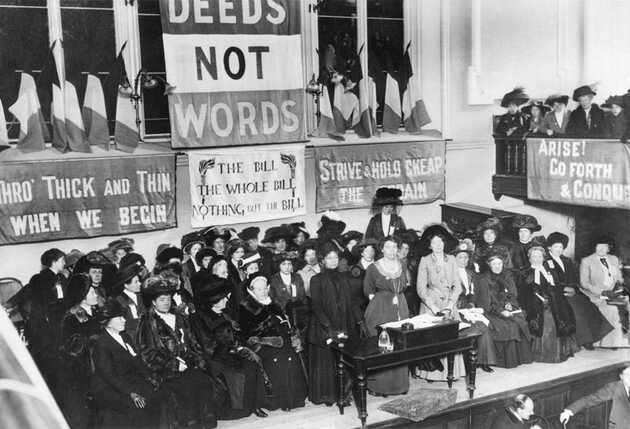 Start of the suffrage movement