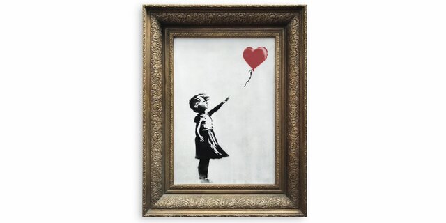 S´autodestrueix un quadre de Banksy (cultural)