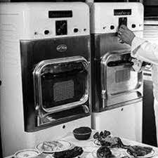First microwave oven