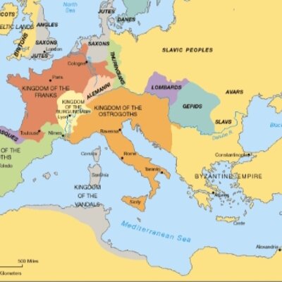 Timeline: Regnes germànics