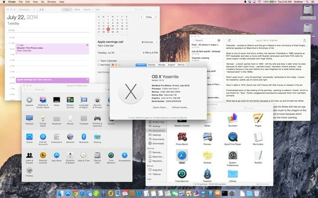 OS X 10.10 "Yosemite"