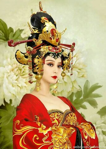 Wu Zetian puja al tron