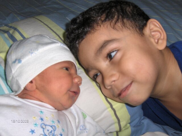 Nacimiento de mi hermano