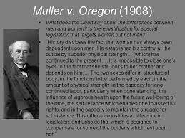 Muller v. Oregon