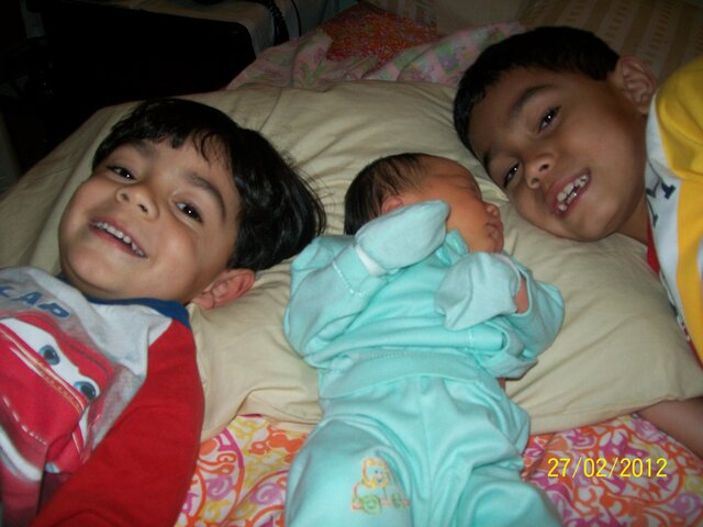 Nacimiento de mi hermana