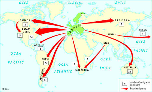 Formació d'imperis colonials mundials