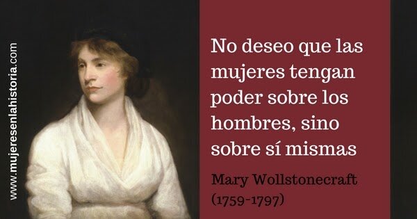 Nace Mary Wollstonecraft