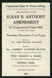 The Susan B. Anthony Amendment