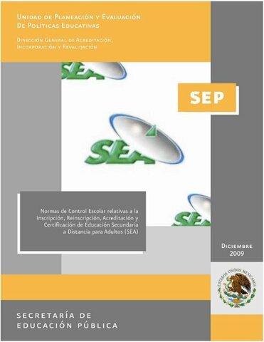 Inicio del programa el programa Secundaria a Distancia para Adultos