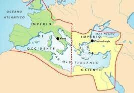 Primera división del imperio romano entre Dioclecià i Maximià