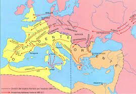 Divisió de l'imperi romà