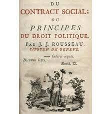 Publicación de “El contrato Social” de Rousseau