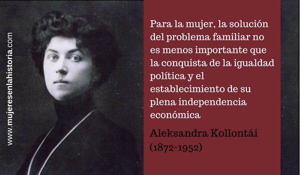 Nace Alexandra Kollotai