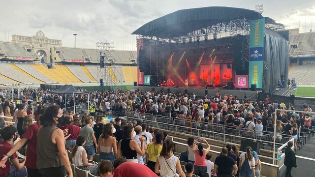 vaig al meu primer concert del meu grup de música preferit