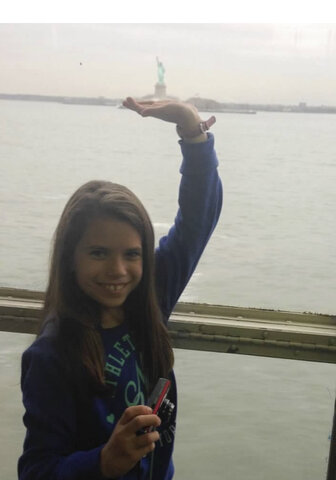 Fui a la ciudad de New York.