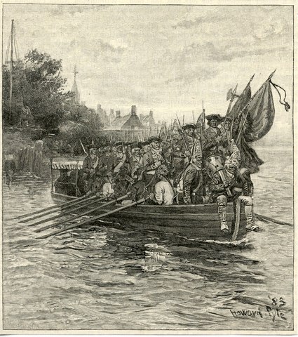 British Pulled out of Virginia