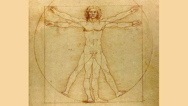 EL HOMBRE DE VITRUVIO - PENSAMIENTO ANTROPOCENTRISMO