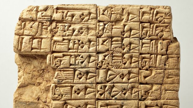 Cuneiform (Sumerian Writing Language)