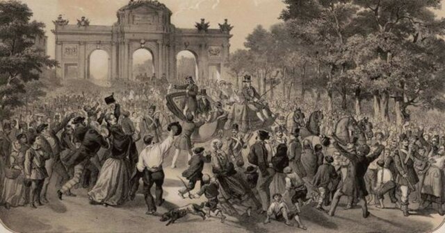 "Levantamiento popular en Madrid"