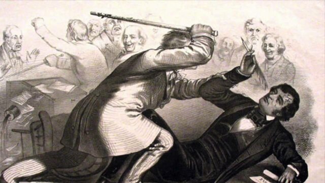 The Caning of Charles Sumner