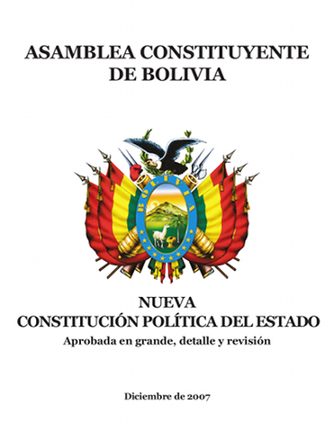 Constitucion de Bolivia 1947
