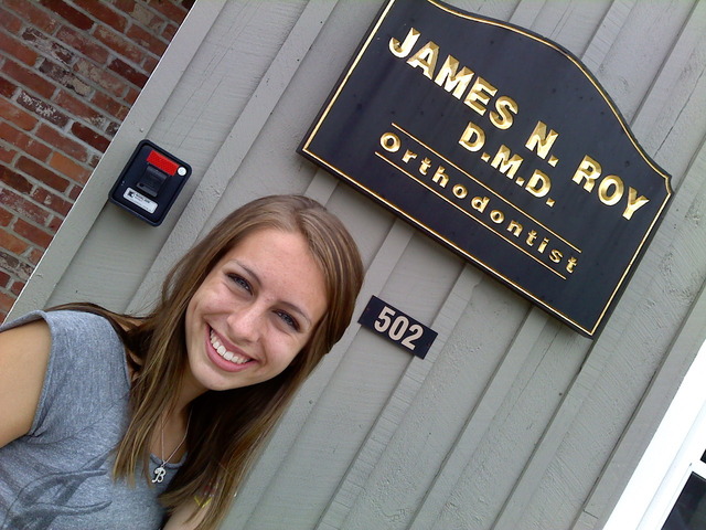 Quité aparatos de dientes