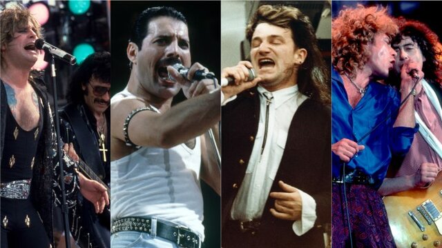 Concierto de Live Aid en Londres y Filadelfia