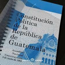 Constitución de la Republica  de Guatemala