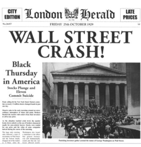 Crisis capitalista (felices 20 y el Crash del 29)