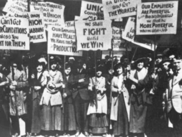 El movimiento obrero. Las internacionales y los sindicatos.