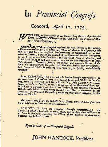 Commitee of Correspondence