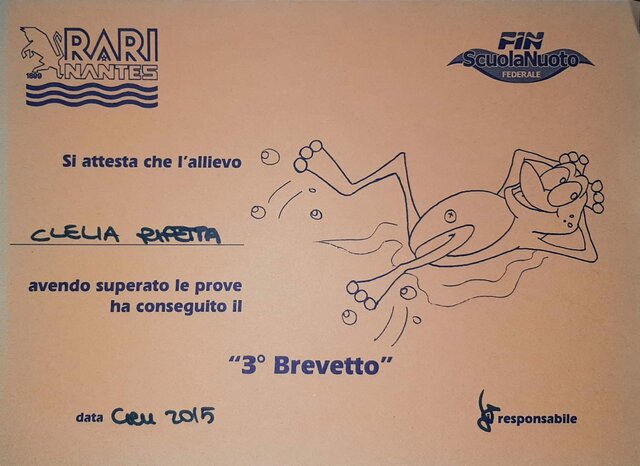 Fine Corso di Nuoto