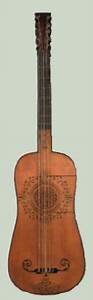 Dec 18, 1584Guitarra del siglo XVI