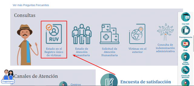 Creación del registro único de victimas
