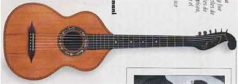 May 27, 1830 Guitarra de estilo Legnani