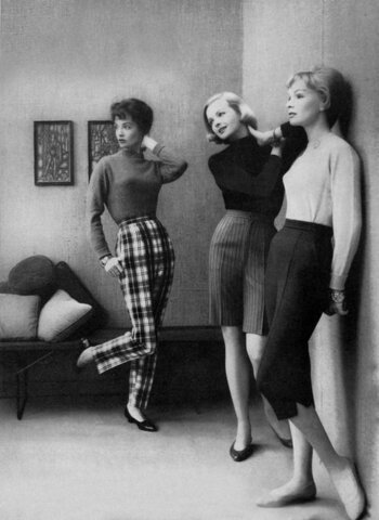 Completion of the fashion of the 60's