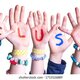 Children hands building word inclusion 260nw 1715526889