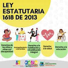 La Ley Estatutaria 1618 de 2013
