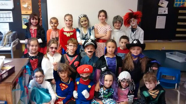 Mon Halloween en 2e année