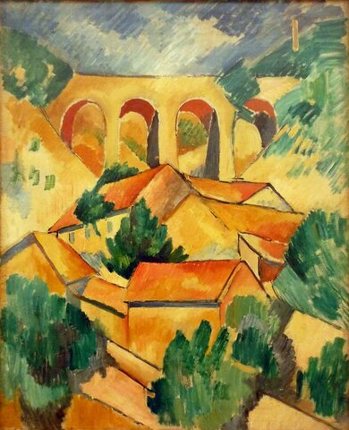 Viaducto a L'Estaque (Cubismo)