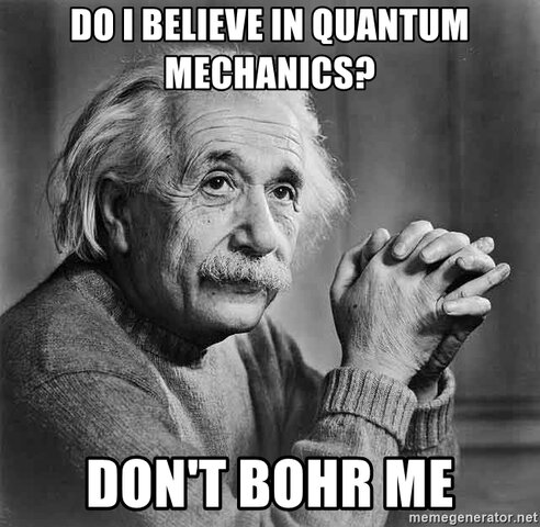 Bohr vs. Einstein