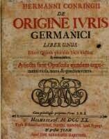 Autores como Hermann Conring protesta en su obra