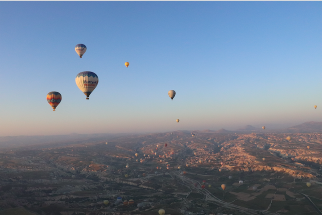 Prima volta in mongolfiera